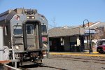 NJT 7004 arrives at the end of the line station.